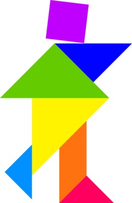 Tangram shape people 35 01