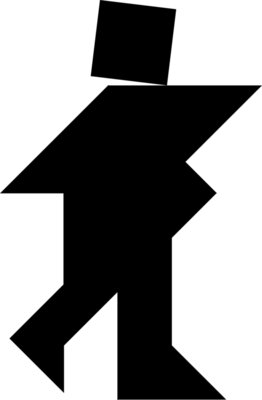 Tangram shape people 35 01 b