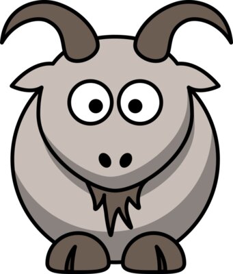 lemmling Cartoon goat