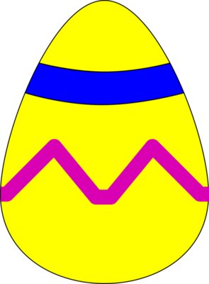 easter egg yellow