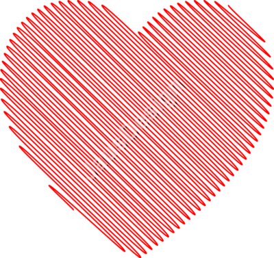 scribble heart