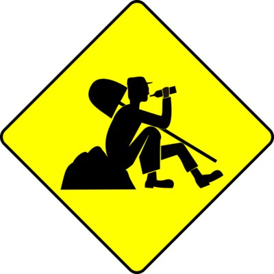 man at work square