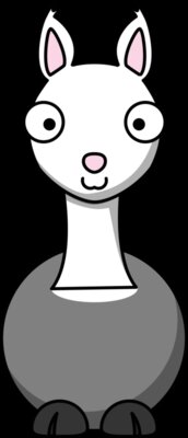 StudioFibonacci Cartoon llama